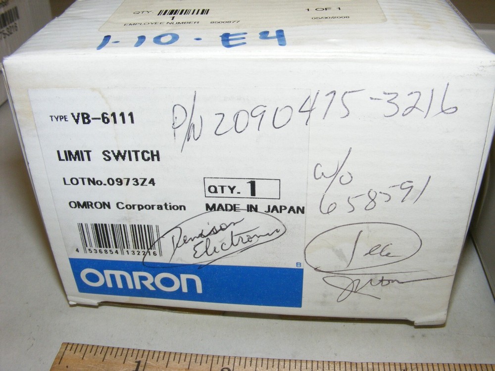 Omron VB-6111 Limit Switch NOS (zz2)