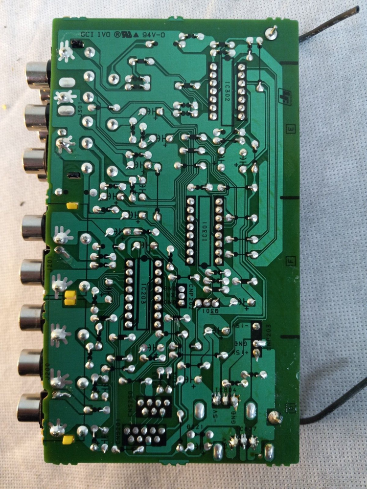 SONY STR-DE597 Stereo Receiver COMPONENT VIDEO PCB