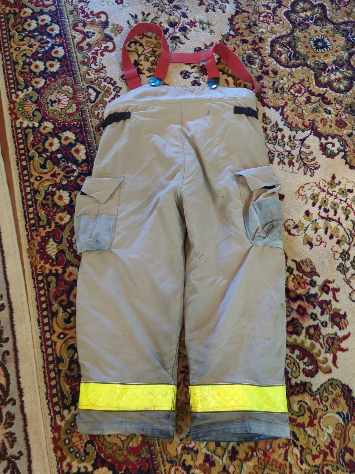 Retired Firefighter Gear Turnout Pants FIRE USED Size 44 X 30 See Pics