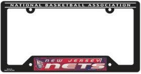 New Jersey Nets Plastic License Plate Frame