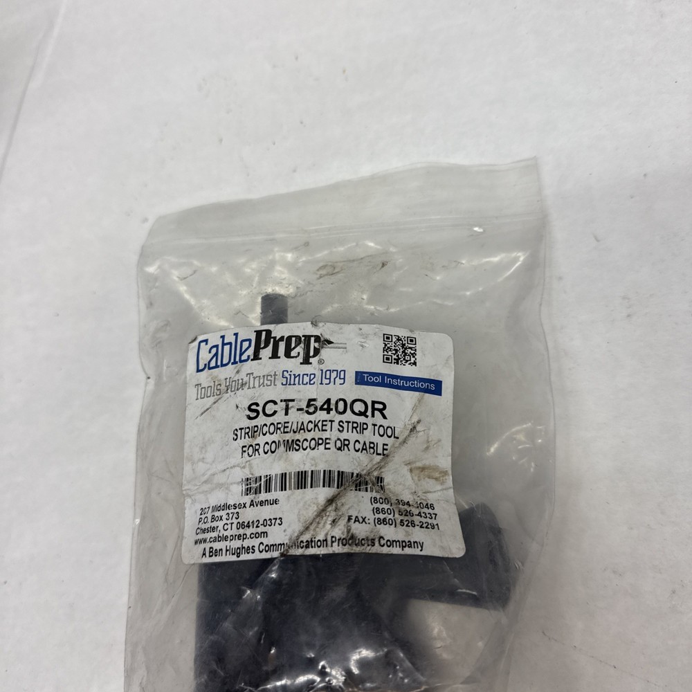 Cable Prep Strip Core Jacket Strip Tool For Commscope QR Cable SCT-540QR