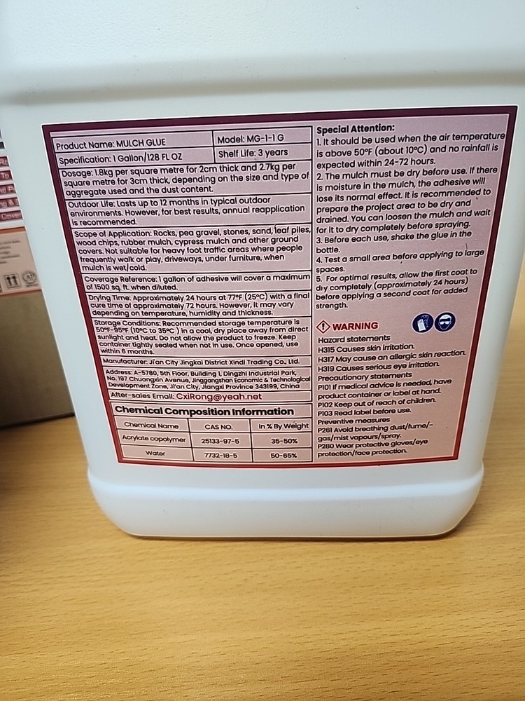 1 Gallon Mulch Glue