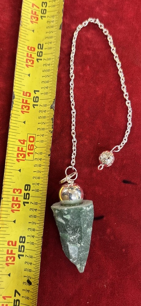 Raw Green Aventurine pendulum