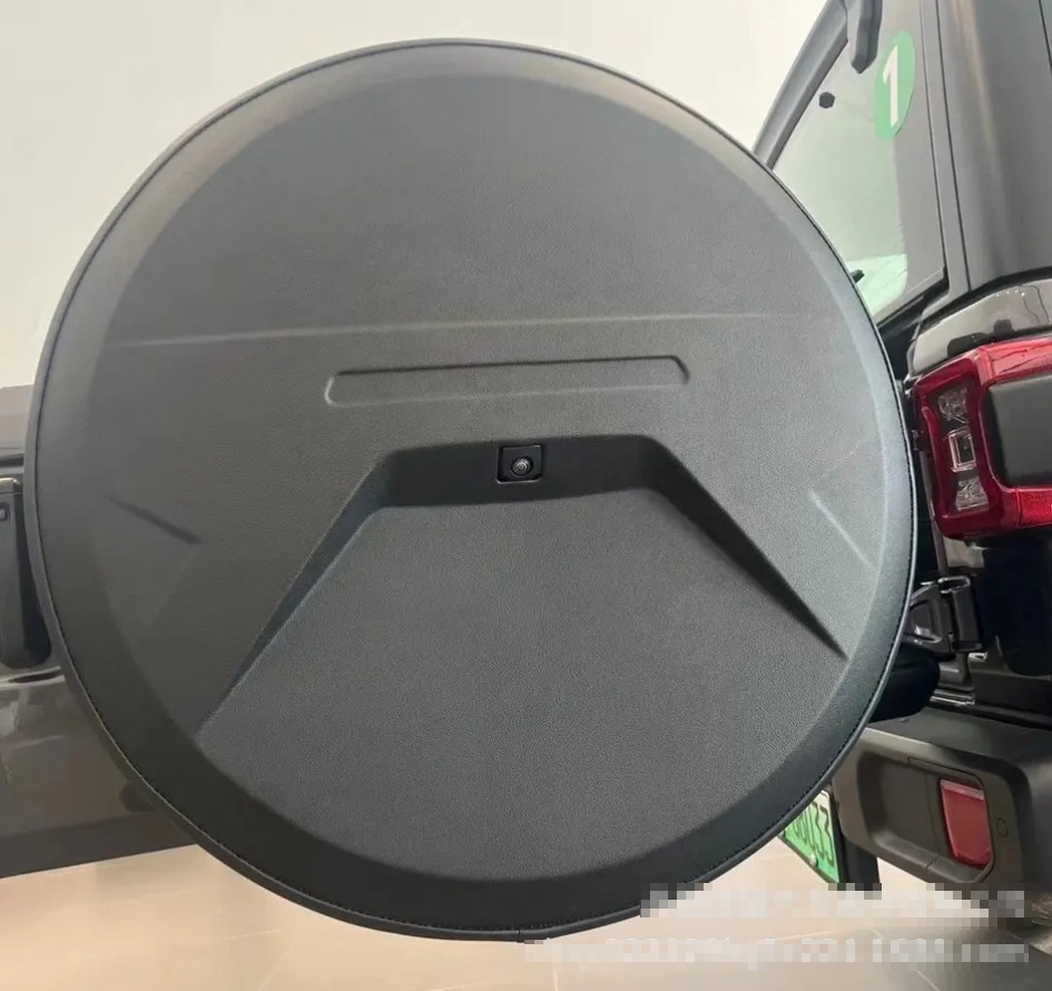 Stainless Steel Ring Spare Tire Covers Fits for Jeep Wrangler JL/JLU 2018-2026