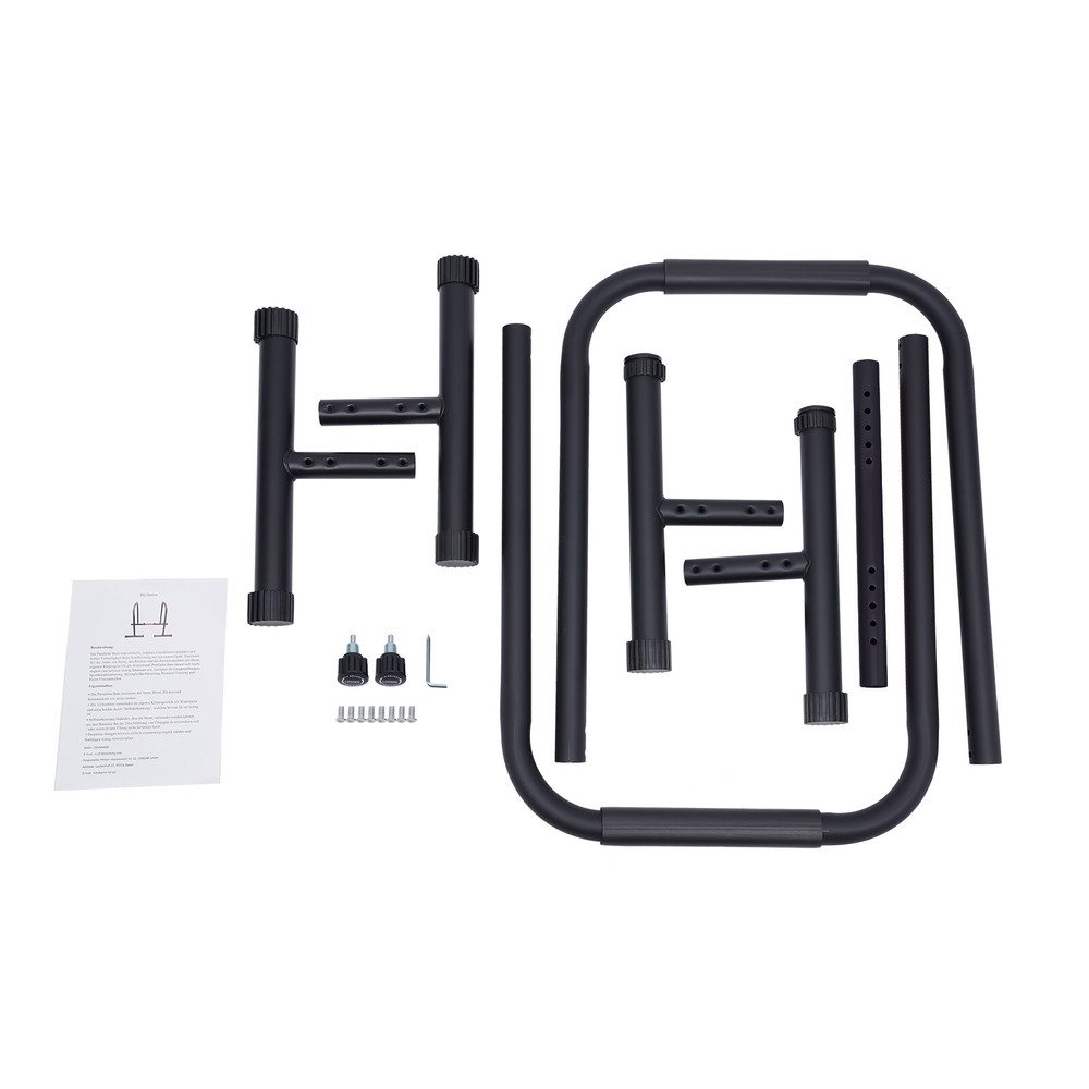 Portable Adjustable Dip Bar for Effective Home Strength Workouts