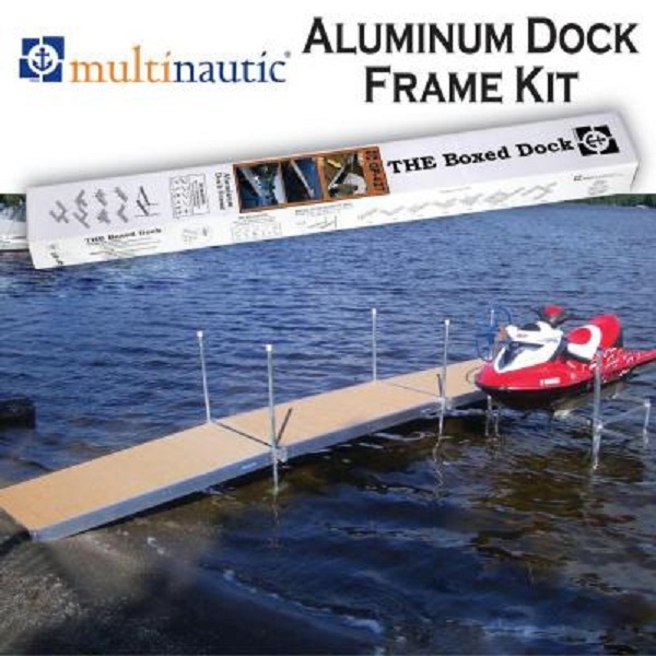 NEW MULTINAUTIC 21111 ALUMINUM DOCK IN A BOX KIT 4' X 8' OVERSTOCK SALE 4715769