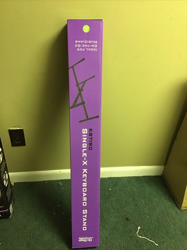 On-Stage KS7190 Classic Single-X Keyboard Stand