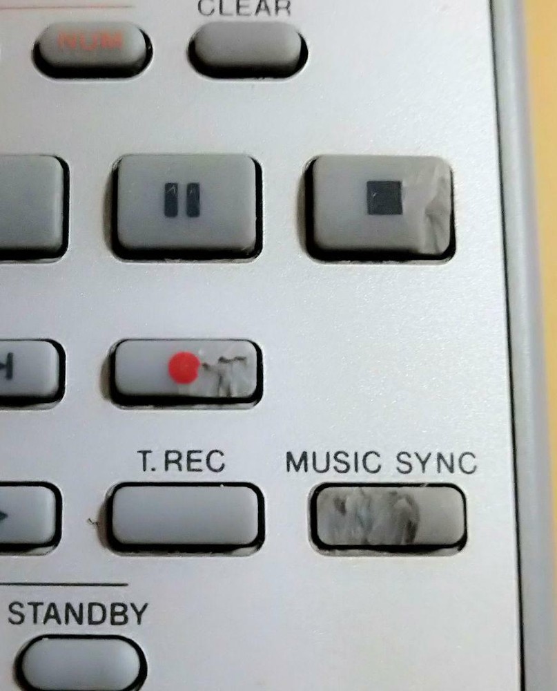 Sony MD Deck Remote Control Minidisc RM-D24M FOR MDS-PC1