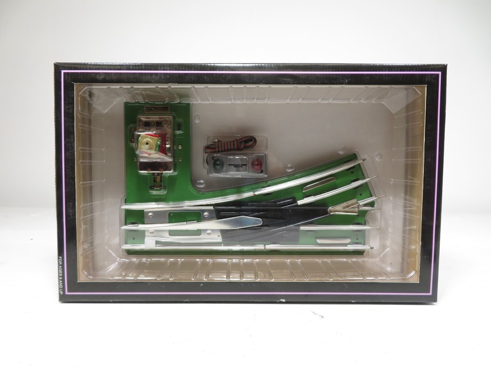 MTH 10-4004 Std. Gauge Switch Wide Radius Left LN