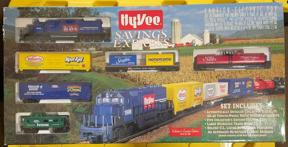 IHC HO - Hy-Vee Savings Express Train Set +Extras