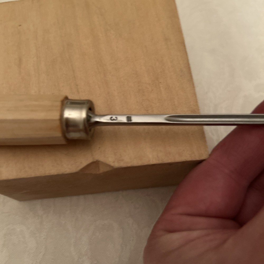 Hirsch # 10 / 3 Carving Gouge Sharp Excellent Condition Rare