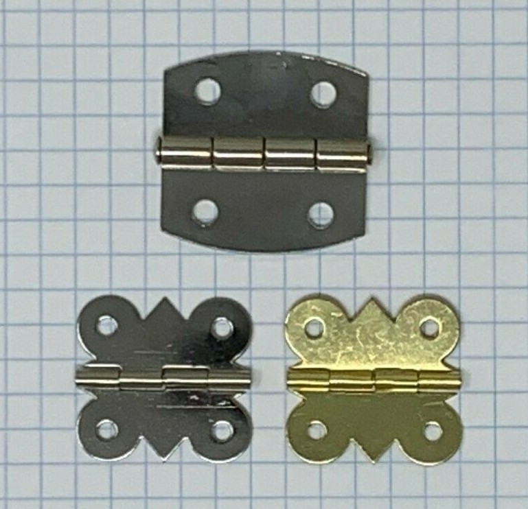 Hinge, Box / Case, Choose Your Size and Finish