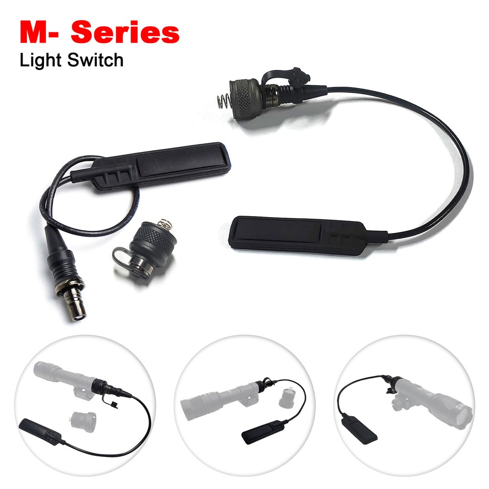 Weapon Light Switch For M300 M600 O-K-W Tactical Flashlight Light Tailcap Switch