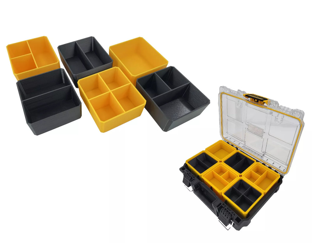 Dewalt ToughSystem 2.0 Compact Organizer Compatible Small Nesting Insert Bin