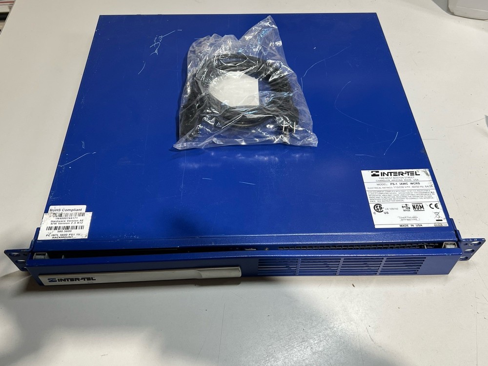 Inter-tel / Mitel 580.5600 PS1 IAWC WCRS 1U Call Processing Server