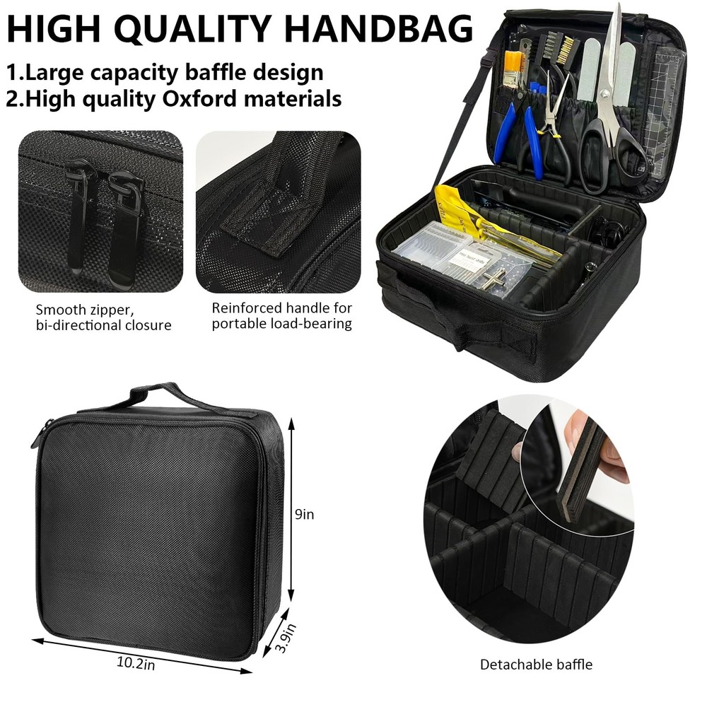 212Pcs 3D Printer Tool Kit with Accessories Bring Box...