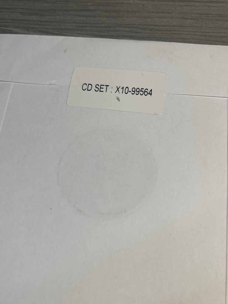 Microsoft IntelliType Pro 5.2 Keyboard Software Disc -No Key Code -Imperfections