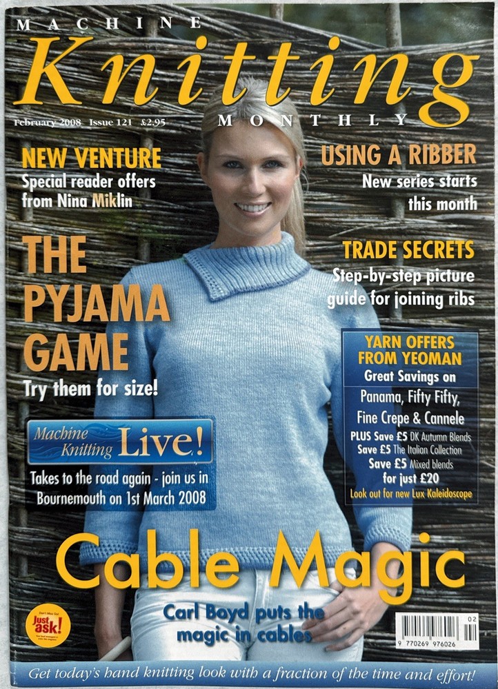 Machine Knitting -  Machine Knitting Monthly - Cable Magic