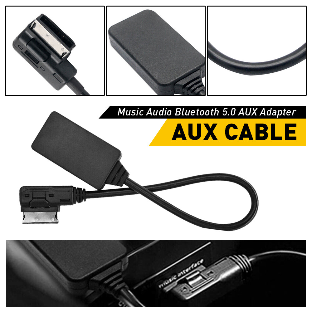 Audio Cable Adapter AMI Bluetooth Music Interface For Audi A3 A4 A5 A6 Q5 Q7 AUX