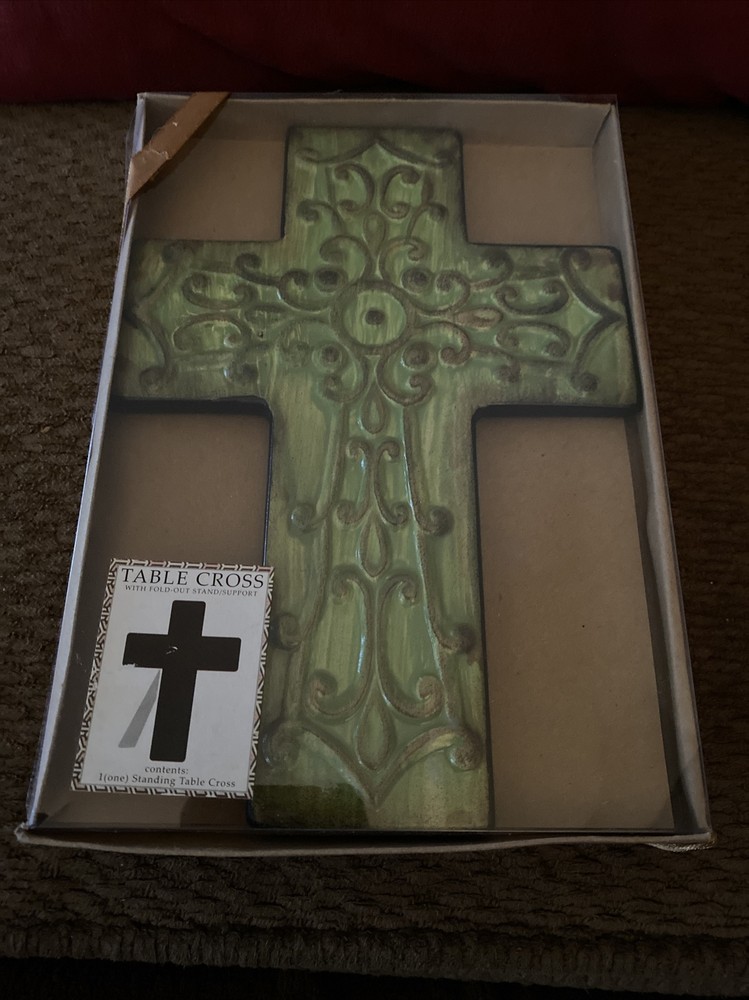 Table Standing Cross From Home Essentials And Beyond NWT