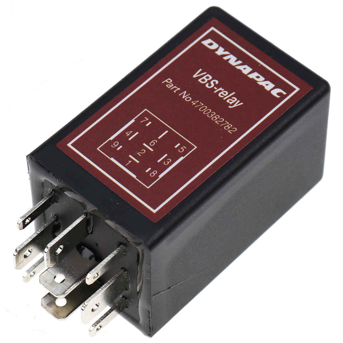 9 Pins 4700382782  Roller Grader VBS Relay For Dynapac CC422 CC522 CC622 382782