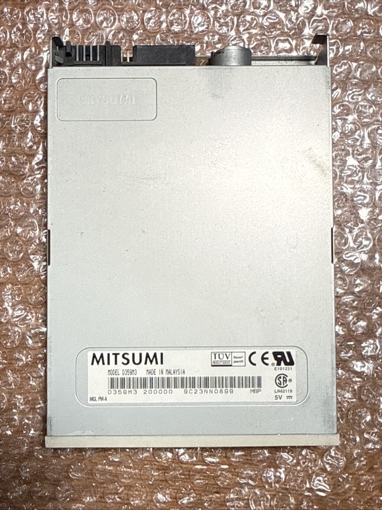 Mitsumi D359M3 3.5" Floppy Disk Drive White Faceplate
