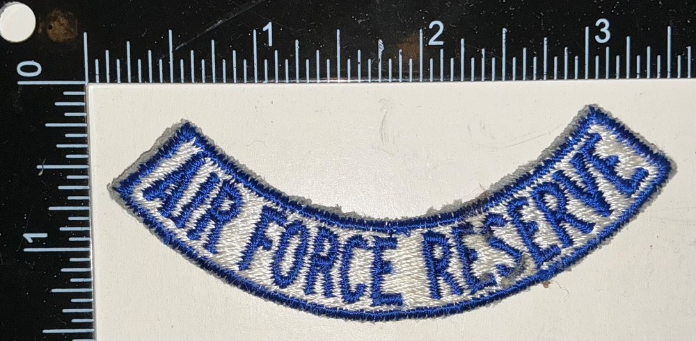 Cold War US Air Force USAF Reserve Tab Arc Patch