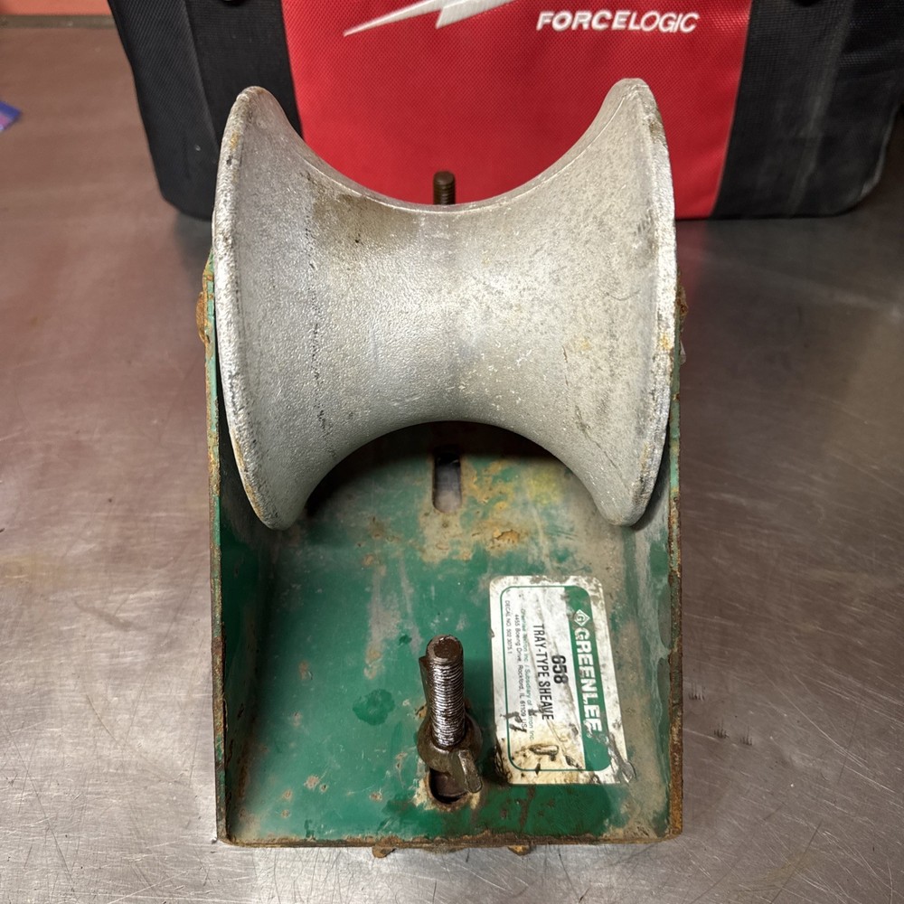 Greenlee 658 Tray Type Sheave W