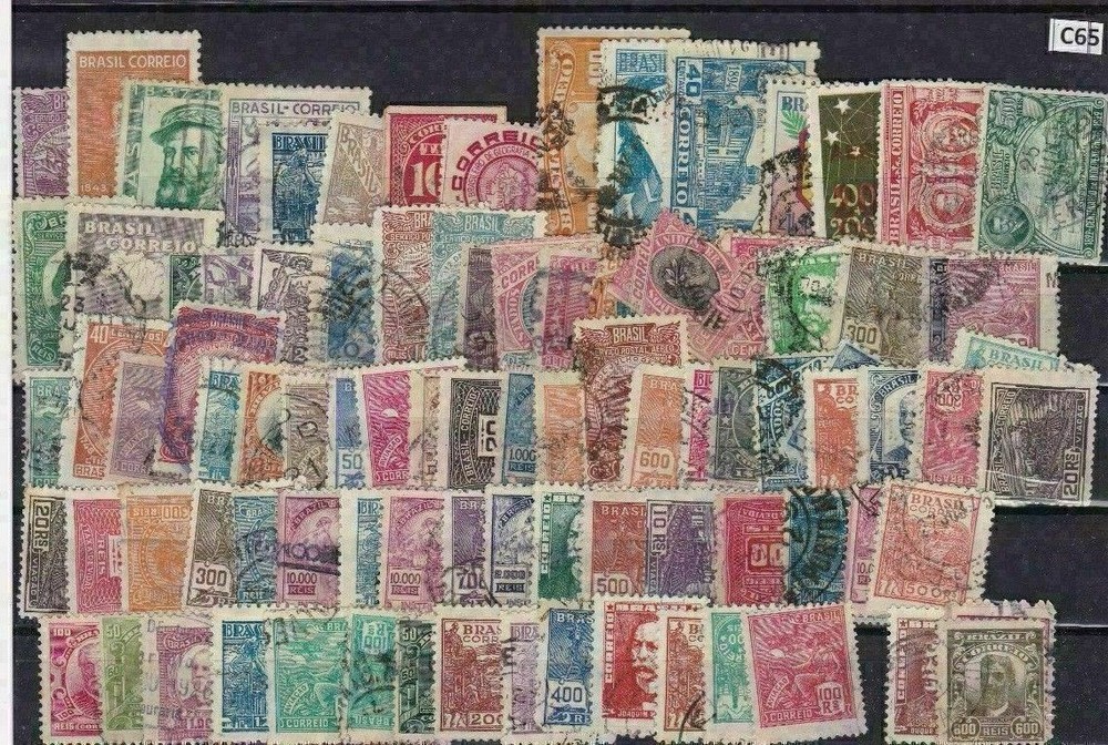 BRASIL MOUNTED MINT AND USED STAMPS REF R561