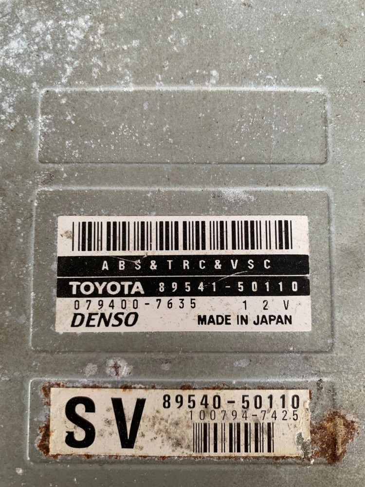 1998 Lexus LS400 ABS Control Module Unit 89541-50110 OEM