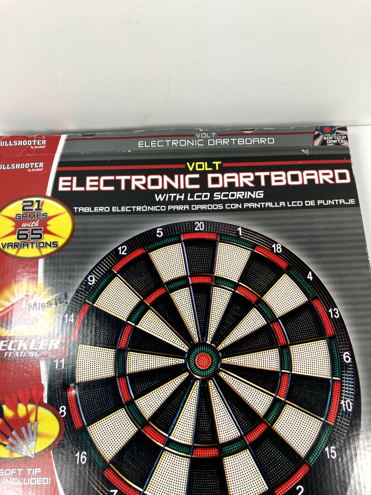 Volt Electronic Dart Board Game in Box 2014