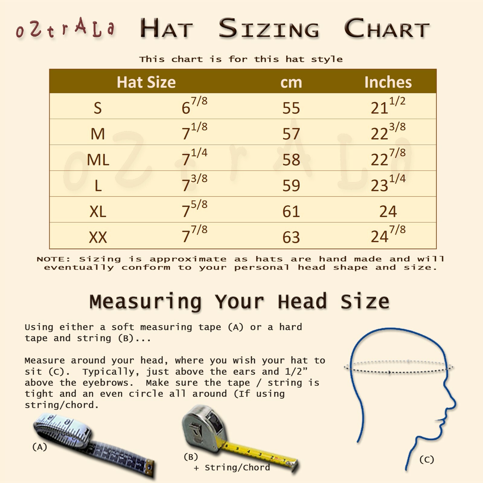 【oZtrALa】 Oiled KANGAROO Leather Hat Cowboy Western Outback Mens Golf AUSTRALIAN