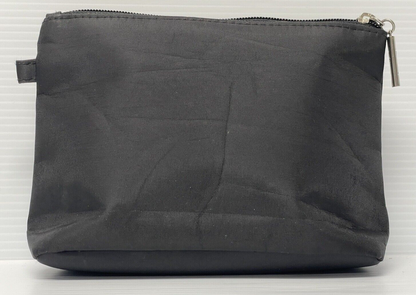 Disney Princess Cinderella Godmother Carriage Black Travel Make-Up Bag 7"x5"