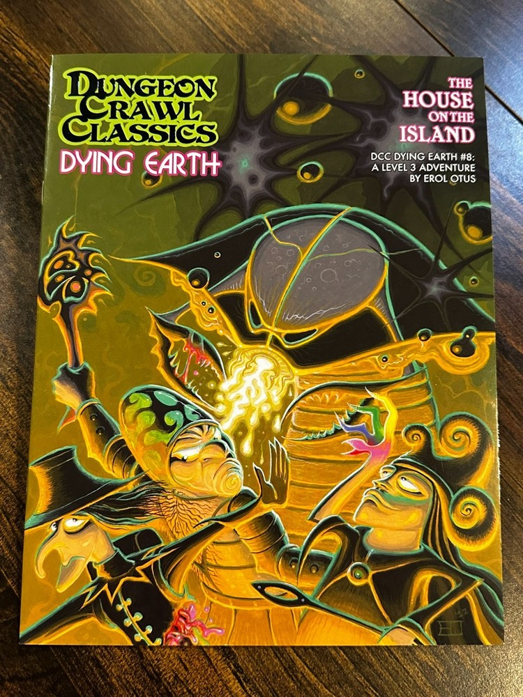 Dying Earth DCC RPG Lot, 2 Box Set + 8 Adventures