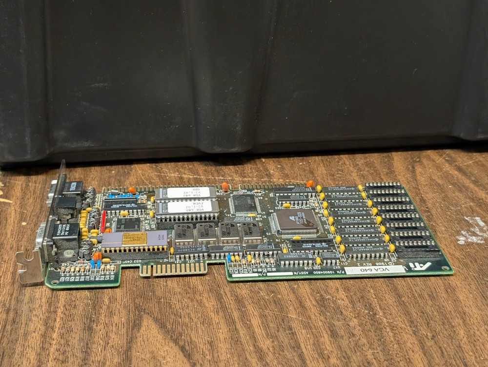 ATI VGA 640 graphics accelerator 1988; untested