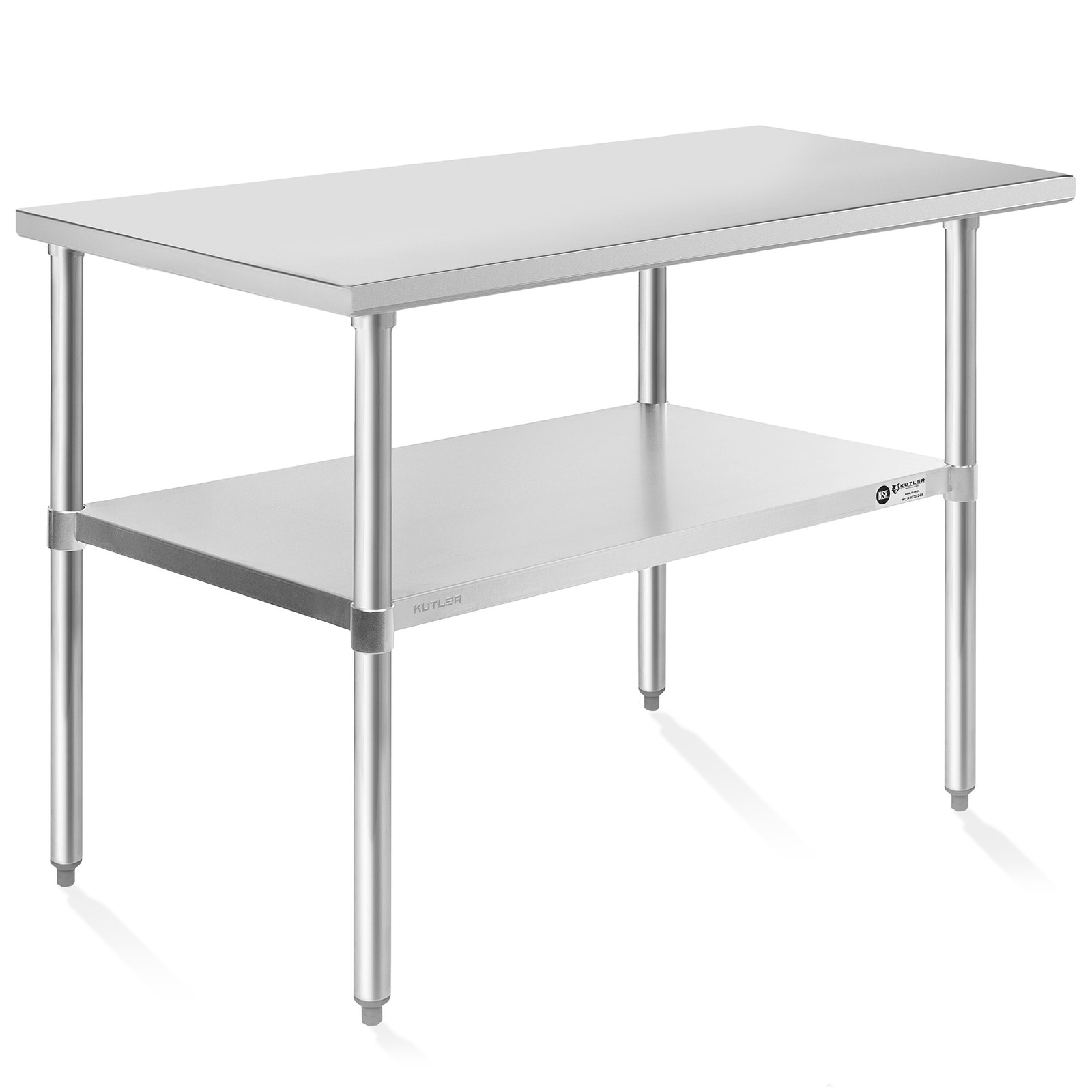 Stainless Steel Table, NSF Commercial Restaurant Kitchen Prep & Work Table