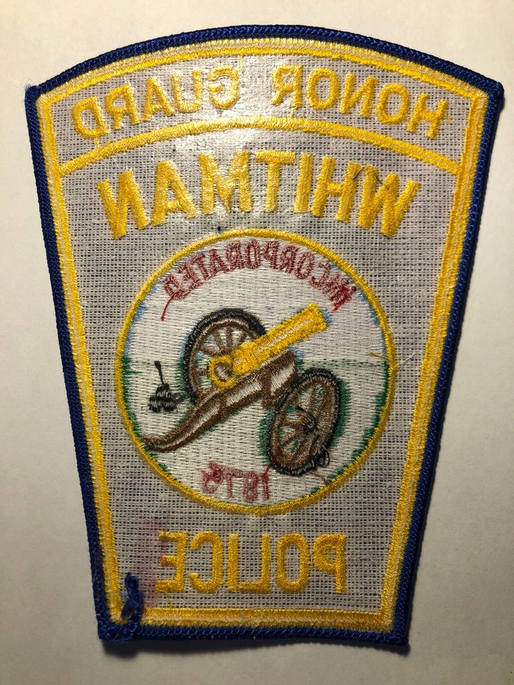 Whitman Massachusetts Police Honor Guard Patch
