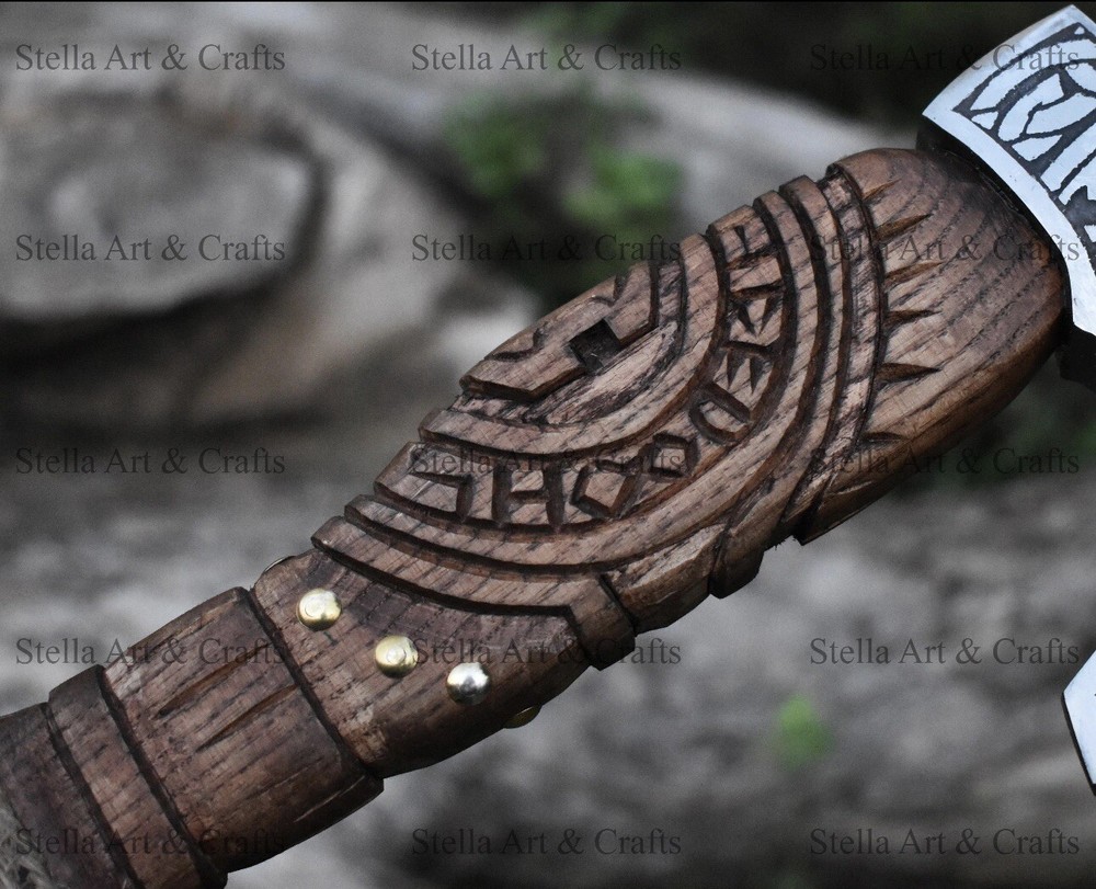 Viking Axe, Forged Tomahawk Axe, Throwing/ranger Axe