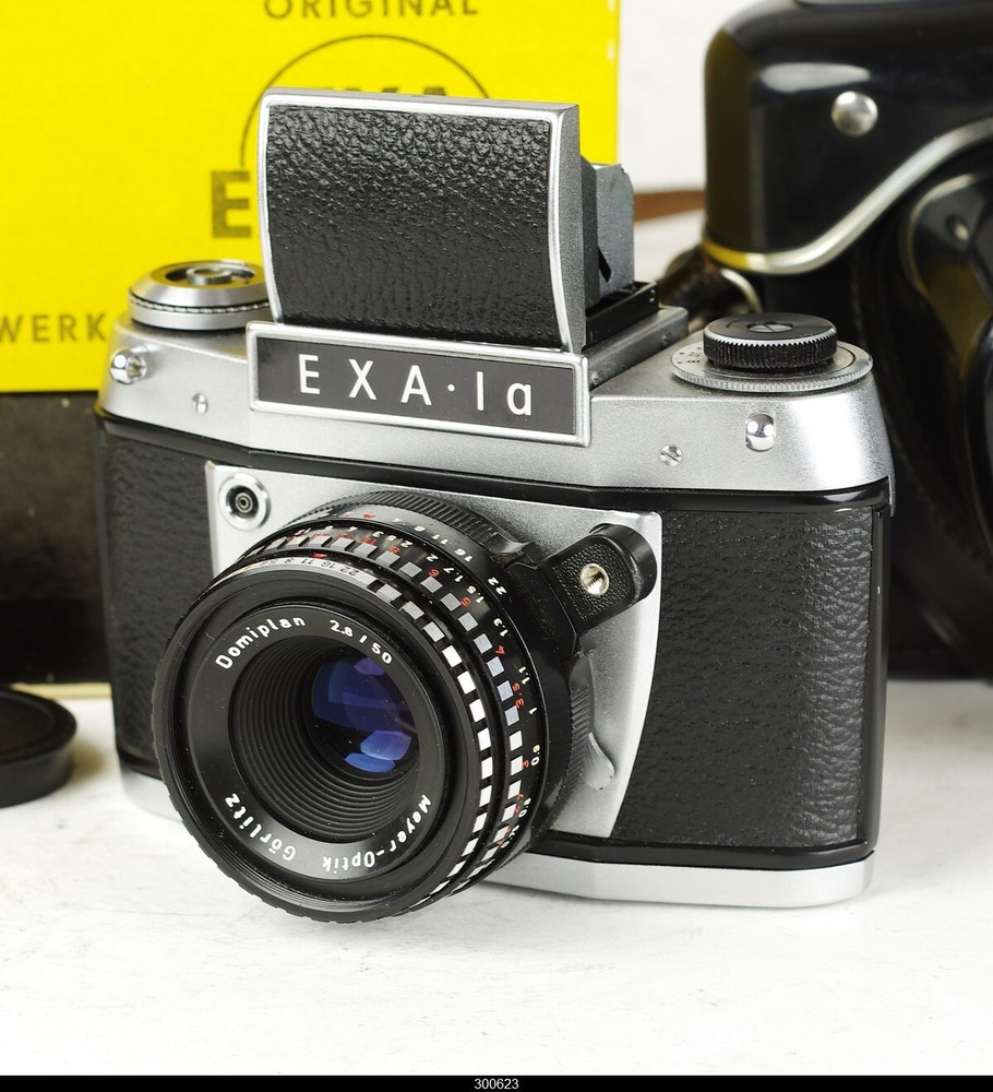 Ihagee Exa Ia V With Meyer Domiplan 2,8/50mm Mint Box