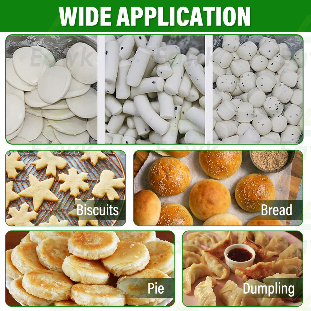 Auto Dough Divider Cutter Dough Forming Machine Pizza Bread Biscuits Making