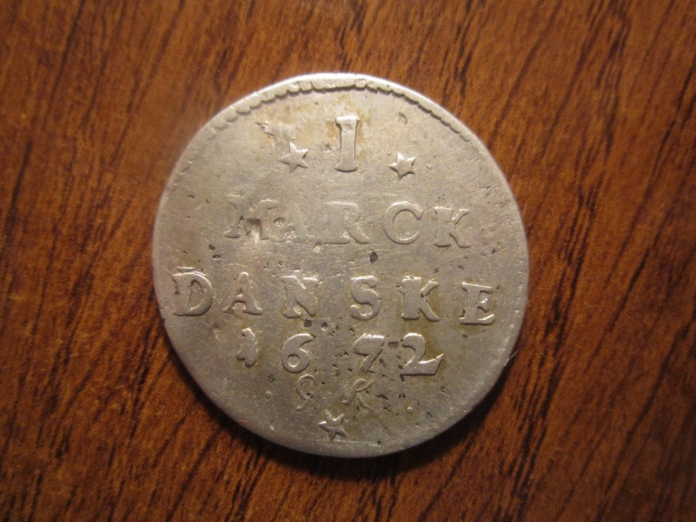 1672 DENMARK 1 MARK