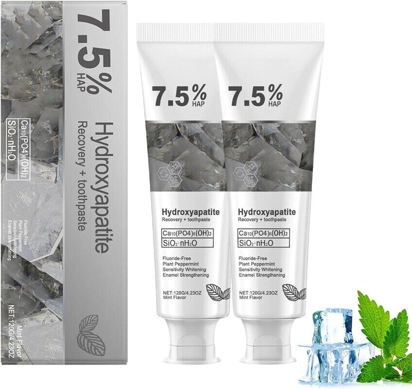 7.5% Nano Hydroxyapatite Toothpaste - Sensitivity Relief & Remineralize