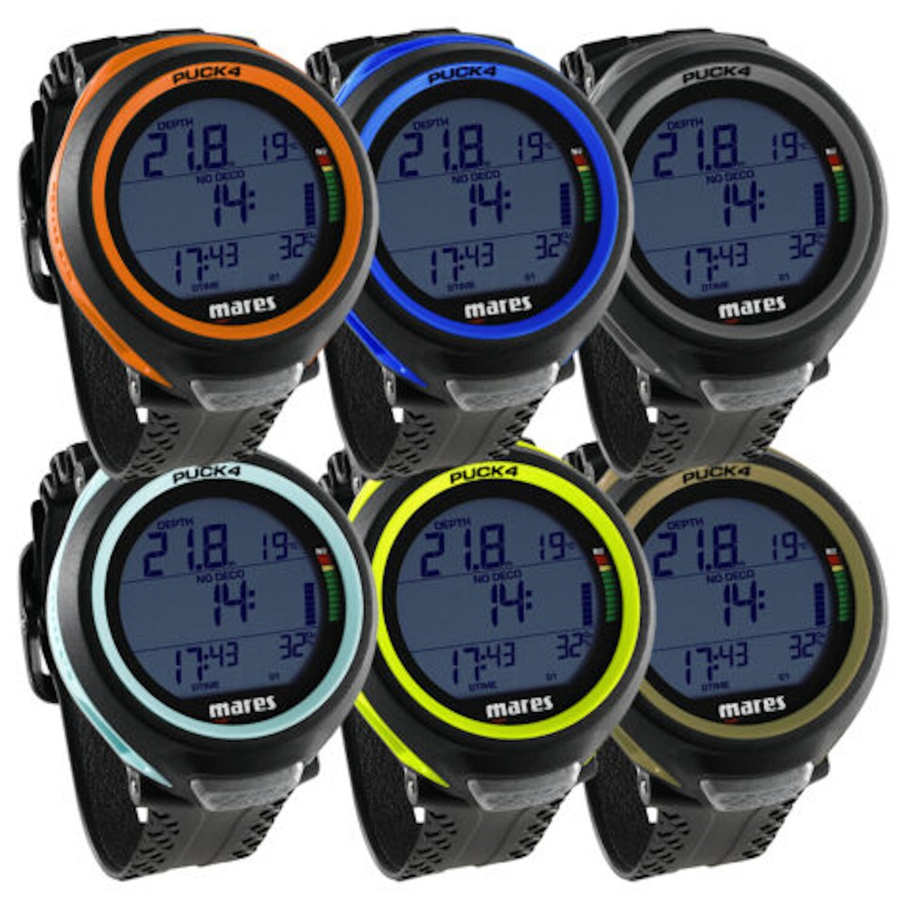 Mares Puck 4 Dive Computer Scuba Diving Watch (All Colors)