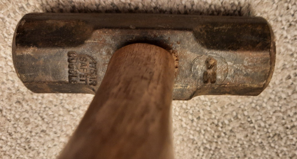 Vintage 4lb Sledge Hammer Marked M4