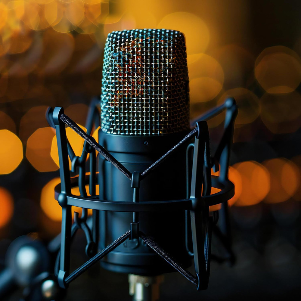 8PCS Microphone Shock Mount Rubber Bands Universal Elastic Replacement