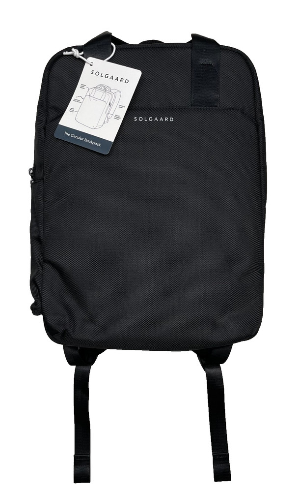 NEW Solgaard The Circular Backpack In Baltic Black