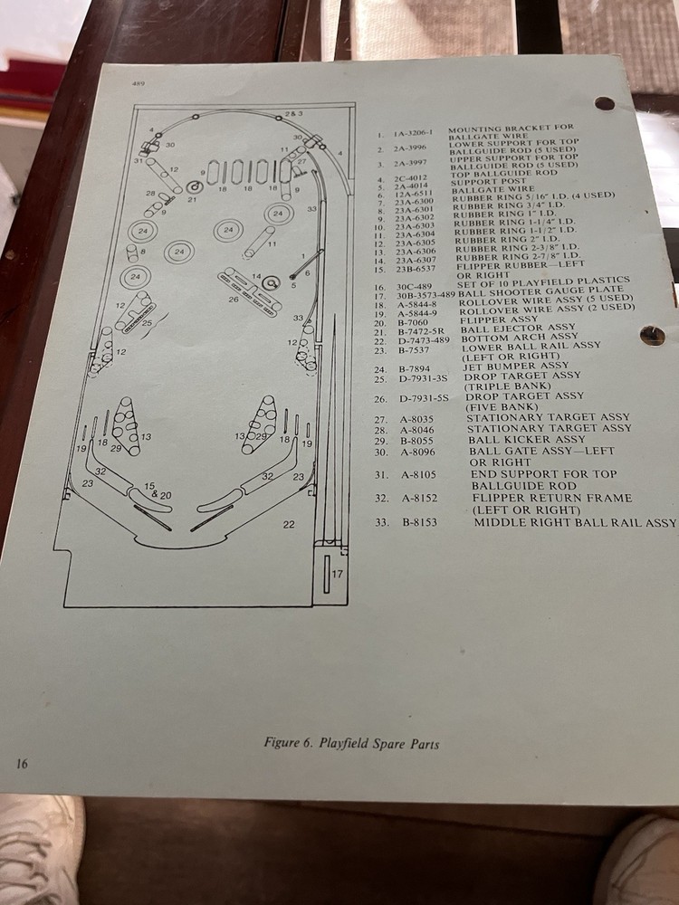 Time Warp Pinball Manual & Schematic