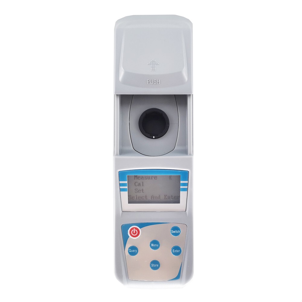 Digital Turbidity Meter with Turbidity Solution 7 Sample Vials 0-1000NTU