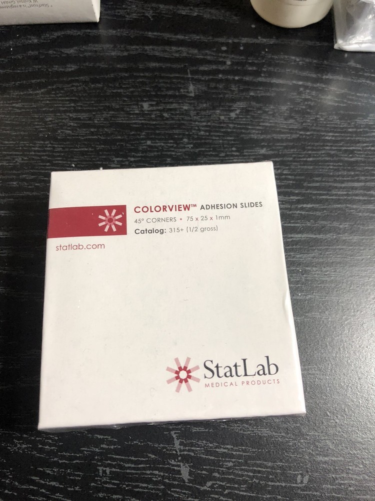 StatLab Colorview Adhesion Slides