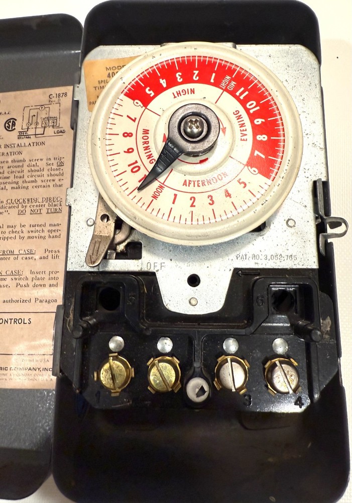 1001-0 Paragon AMF 40 amp Electronic Timer Switch *J